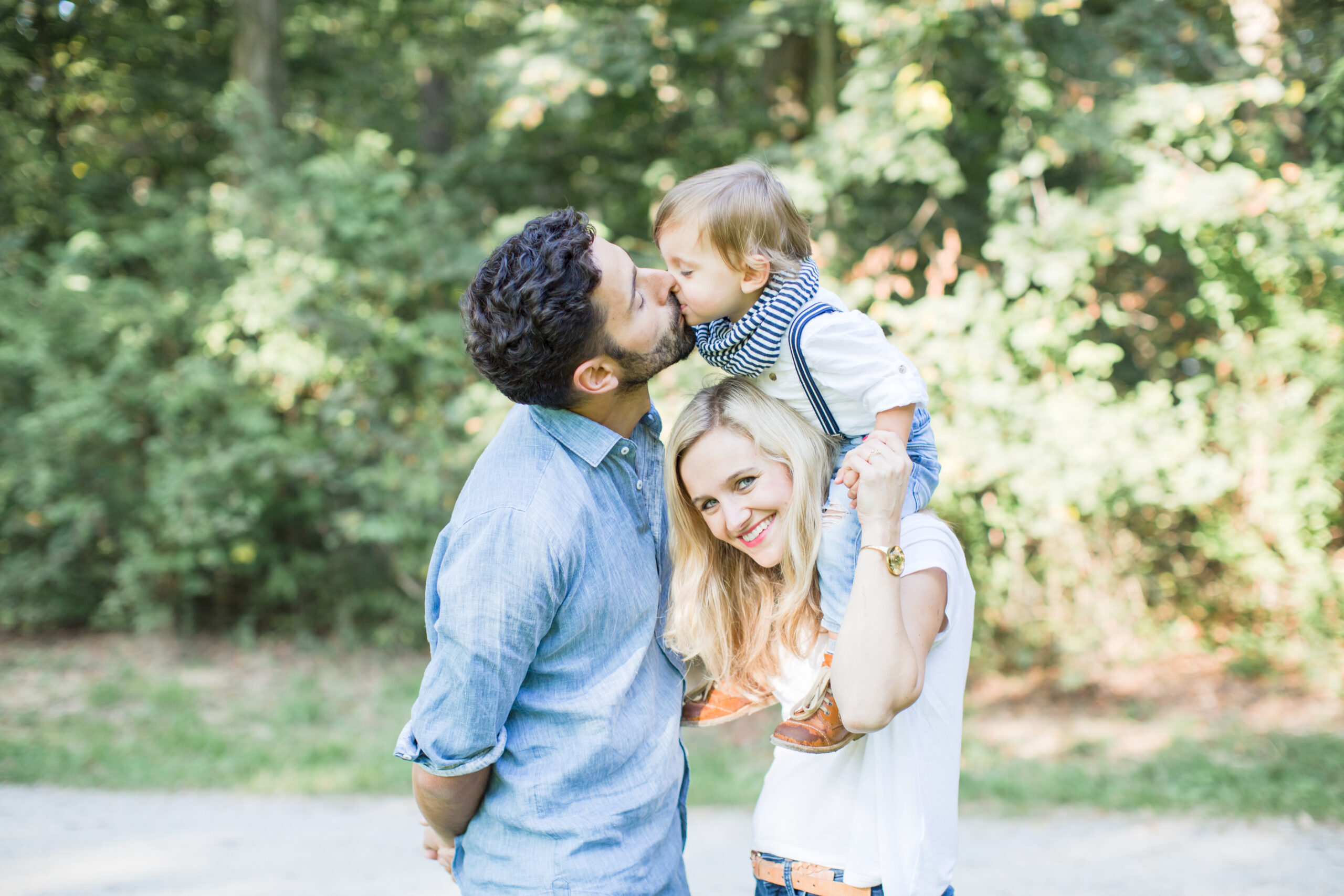 Outdoorshooting Familie